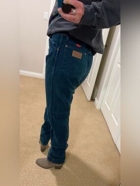 1990’s Vintage Wrangler Dark Teal Jeans